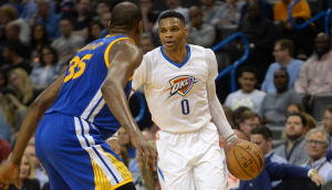 KD congratulates Westbrook’s MVP on YouTube channel