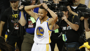 Curry Game 3 Finals jersey sells for record number