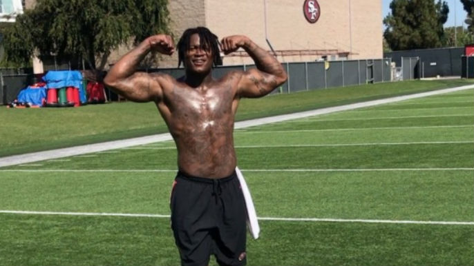 Reuben Foster is working out at 49ers’ facility during summer break