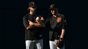 Giants place Cueto on disabled list to make room for Bumgarner