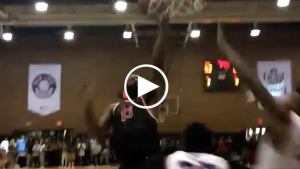 Warriors rookie Jordan Bell blocks James Harden in Drew League game