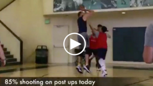 JaVale McGee posting his pickup game stats with highlights is hilarious