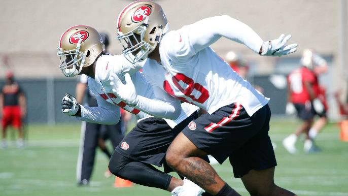 Ambulance takes 49ers linebacker Donavin Newsom to hospital after practice collision