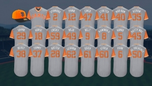 Giants to don special uniforms during inaugural Players Weekend