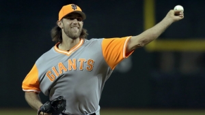 Bumgarner gives up two runs, still takes loss against Diamondbacks