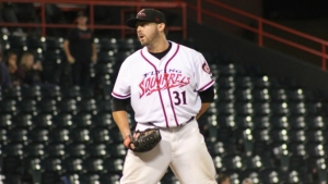 Giants’ Minor League outfielder pitches two scoreless frames, earns win in 15th inning