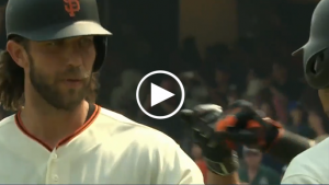 Jon Miller’s call of Bumgarner home run Sunday afternoon is an instant classic