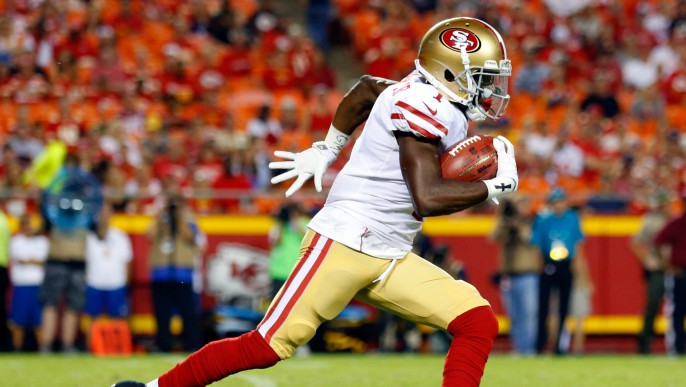 49ers to open season without Victor Bolden as starting returner