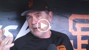Bochy: Giants ‘owe it to everybody in baseball’ to play to win