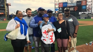 How O’Koyea Dickson became a Dodger Giants fans should root for