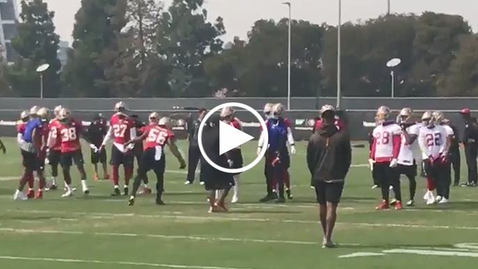 If Reuben Foster’s dancing is any indication, he’s ready to return