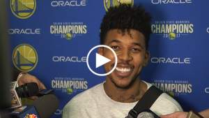 Nick Young saving swaggy three-point celebrations for regular season