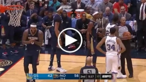 Draymond Green picks up first technical foul of season after shoving DeMarcus Cousins