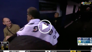 Bradley Beal laughs as Warriors fan yells ‘f— you’ in his face (NSFW)