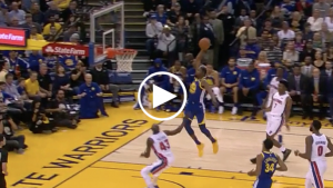 Durant’s vicious slam, fourth quarter comeback attempt not enough as Warriors fall to Pistons