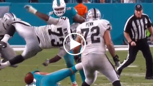 Marshall Newhouse just had the funniest fumble you’ll see all year