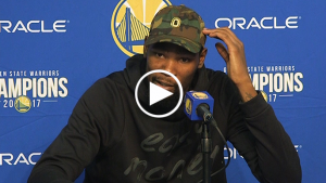 Kevin Durant on Joel Embiid: ‘He talks a lot of sh*t’