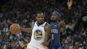 Durant on Thunder giving away No. 35: ‘That’s f–ked up’
