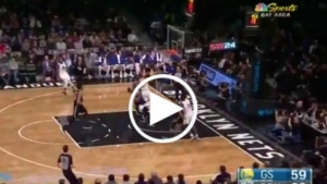 Warriors withstand furious second half charge, defeat Nets in Brooklyn