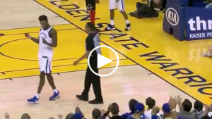 Jordan Bell trolls Bulls with cash considerations celebrations