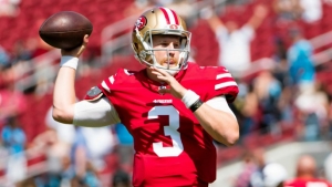 Beathard injury not serious, Shanahan will decide on starter Wednesday