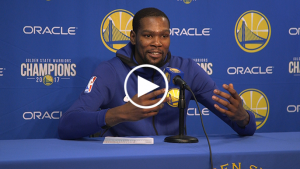Durant reflects on ‘weird’ celebration after reaching 20,000-point milestone