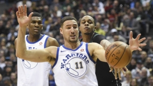Fan ejected from front row seat after shouting at Klay Thompson in Milwaukee