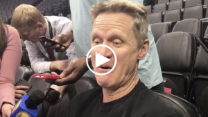 Steve Kerr blames iPhone for accidental James Harden tweet