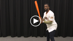 Giants players take turns imitating each other