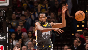 Warriors waste 50 from Durant, fall to Trail Blazers on All-Star getaway day