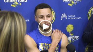 Curry says birthday party was truly a surprise, ‘I fell asleep on the boat there’