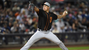 Giants DFA Jarrett Parker to make room for Derek Holland