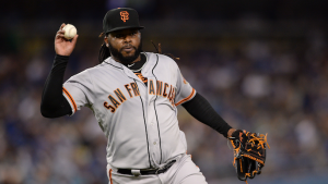 Cueto credits aggressiveness, ‘peace of mind that family is healthy’ after victory over Dodgers