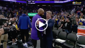 Warriors beat Kings in somber setting following Patrick McCaw injury