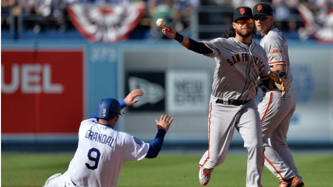 Baggarly: Giants infield shifts ‘partly analytics, partly personnel’
