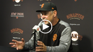 Bochy on extra inning win vs. Dodgers: ‘It will be a game talked about’
