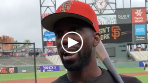 McCutchen impersonates Family Guy character to Family Guy voice actor