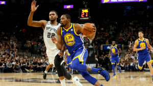 Kevin Durant on ankle injury: ‘I’m fine’