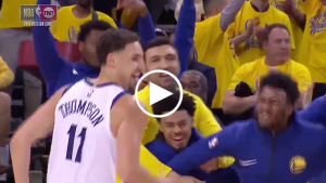 Kerr says Oracle Arena was loudest all year after Klay got hot