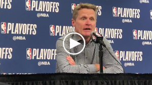 Steve Kerr explains decision to start JaVale McGee in Game 3