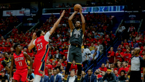 Durant drops 38 in emphatic Game 4 win over Pelicans