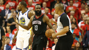 Bob Fitzgerald loves the fact that Durant asks to guard Harden