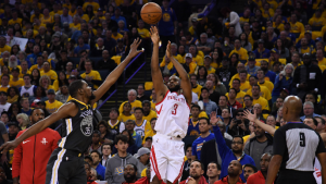 Rockets steal pivotal Game 4 to even Western Conference Finals