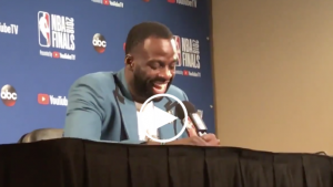 Draymond was so convinced Klay wouldn’t play in Game 2 he texted a surprised Nick Young