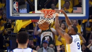 Iguodala expected to return during Finals, knee pain-free [report]