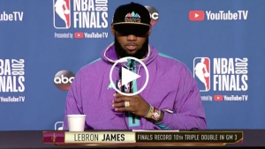 LeBron James on Warriors: ‘It’s almost like playing the Patriots’