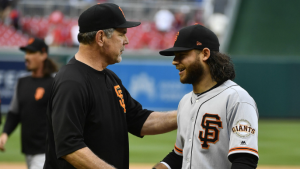 Crawford homers as Giants beat Scherzer, Nationals