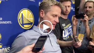 Kerr downplays David West’s comments about Warriors’ issues behind the scenes