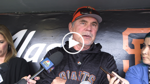 Bruce Bochy outlines keys to successful second half of season