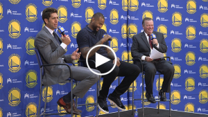 Warriors didn’t run Cousins signing by Klay because ‘He doesn’t care who’s on the team’